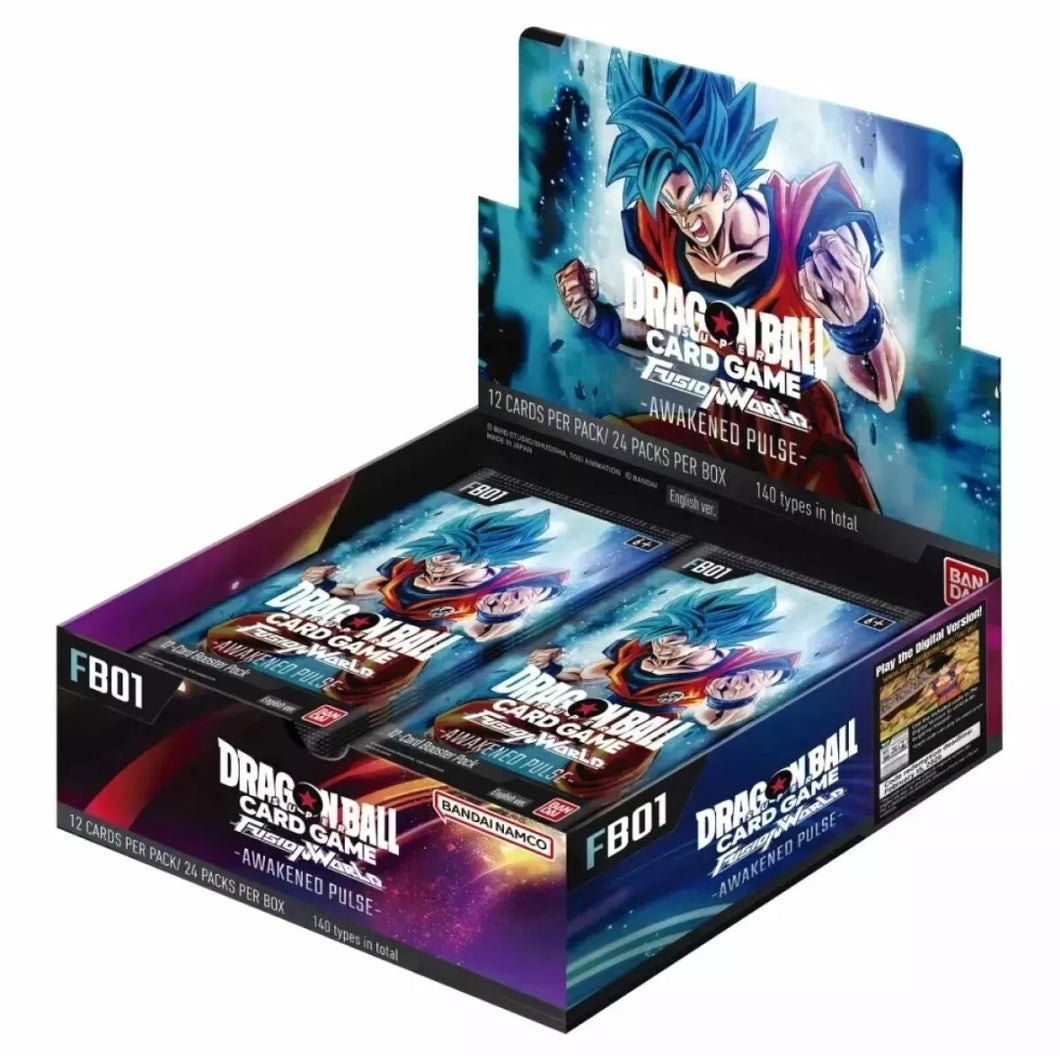 Dragon Ball Super Card Game Fusion World Booster Box Awakened Pulse [FB01]