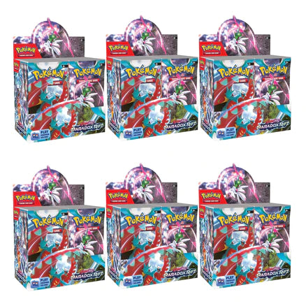 Scarlet & Violet 4 Paradox Rift Booster Box X 6 POKEMON TCG