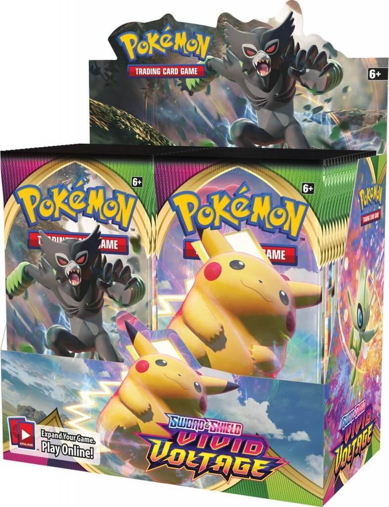 Pokémon Vivid Voltage Booster box
