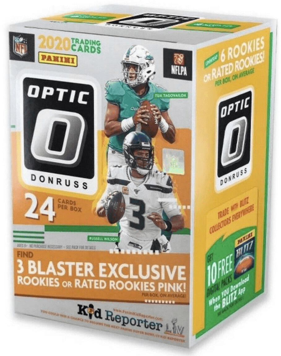 2020 Panini Donruss Optic Football Blaster Box